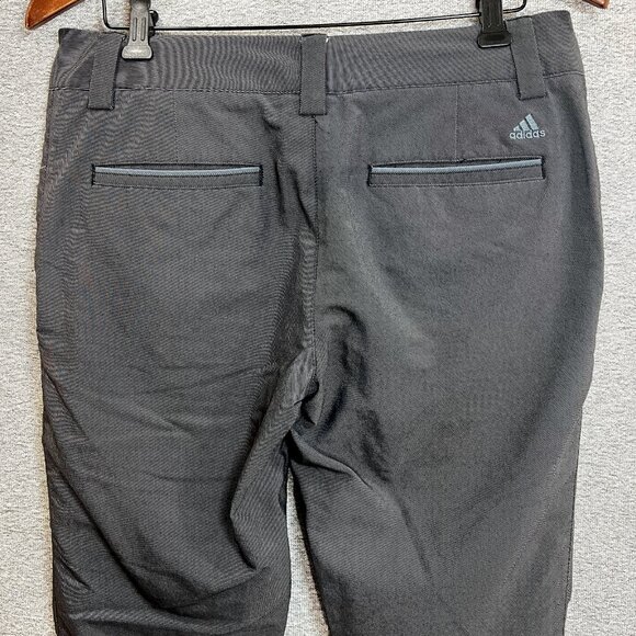 Adidas Womens Pants Size 6 Black Trousers Activewear Golf Work Casual - Picture 4 of 16